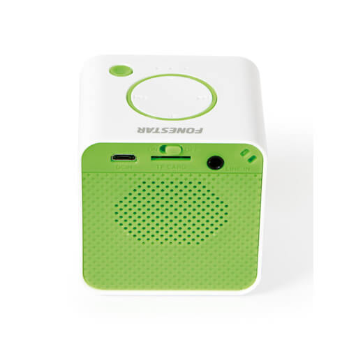 Altavoz Portátil Fonestar Ru-33v Verde 3w Receptor Bt | Quonty.com | RU-33V