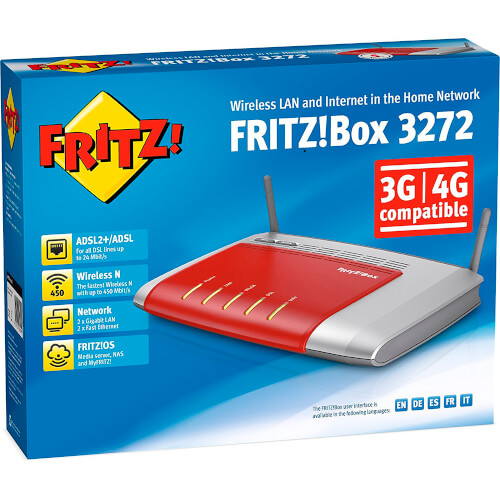 Router Wifi Fritz! Box 3272 N 450 450mbit/S | Quonty.com | 20002619