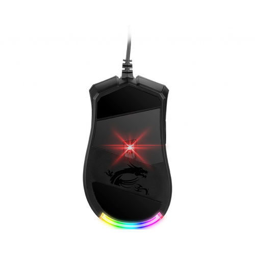 Raton Msi Gaming Clutch Gm50 Optico 7200dpi Usb Led-Rgb | Quonty.com | S12-0400C60-PA3