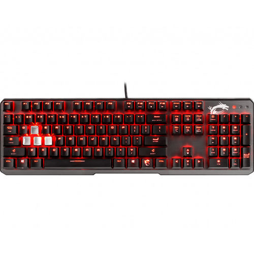 Teclado Mecanico Msi Vigor Gk60 Usb Led Rojo | Quonty.com | S11-04ES212-PA3