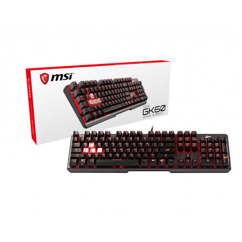 Teclado Mecanico Msi Vigor Gk60 Usb Led Rojo | Quonty.com | S11-04ES212-PA3