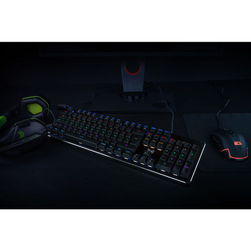 Teclado Mecanico Gaming Bg Raven Led Rgb Usb | Quonty.com | BGRAVEN