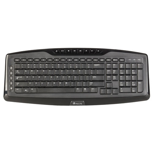 Teclado Ngs Qzerty Usb Negro | Quonty.com | SQUAD