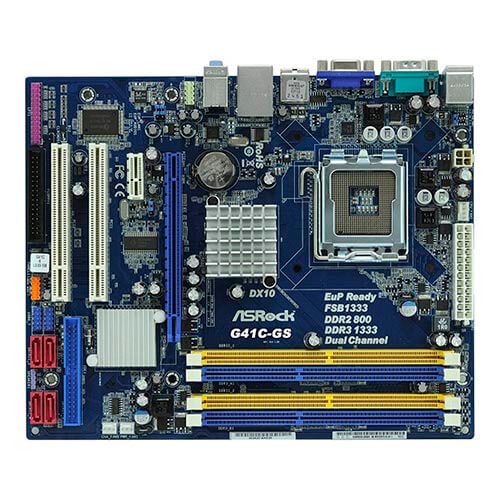 Placa Asrock G41c-Gs R2.0 Intel775 2ddr2/3 Vga Sata2 Usb2.0 | Quonty.com | 90-MXGU10-A0UAYZ