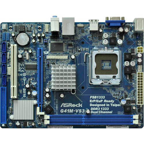 Placa Asrock G41m-Vs3 R.2.0 Intel775 2ddr3 Vga Sata2 Usb2.0 | Quonty.com | 90-MXGI40-A0UAYZ