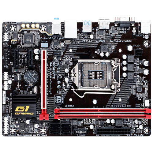 Placa Gigabyte H110m Gaming 3 Intel1151 2ddr4 Hdmi Pcie3.0 | Quonty.com | GA-H110M-GAMING3