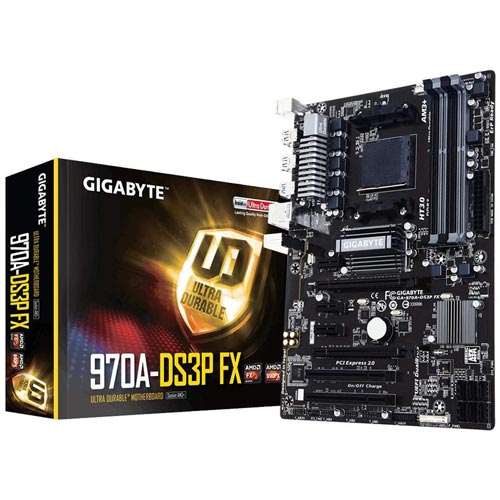 Placa Gigabyte 970a-Ds3p Fx Am3+ 4ddr3 Usb3.0 Atx | Quonty.com | GA-970A-DS3P FX