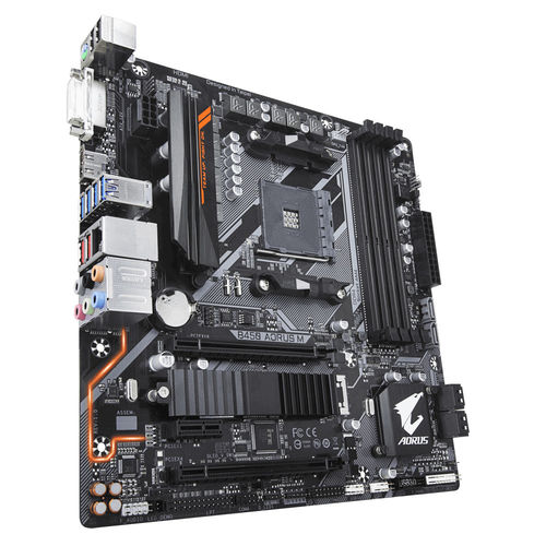 Placa Gigabyte B450m Aorus Amd Am4 Atx | Quonty.com | GA-B450 AORUS M
