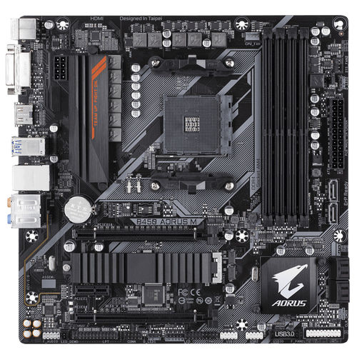 Placa Gigabyte B450m Aorus Amd Am4 Atx | Quonty.com | GA-B450 AORUS M