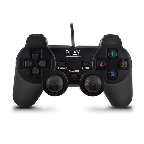 Gamepad Ewent Pl3330 Usb Negro | Quonty.com | PL3330