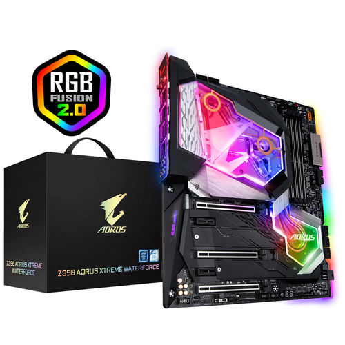 Placa Gigabyte Z390 Aorus Xtreme Waterforce Intel1151 Eatx | Quonty.com | GAZ39XTRW-00-GA