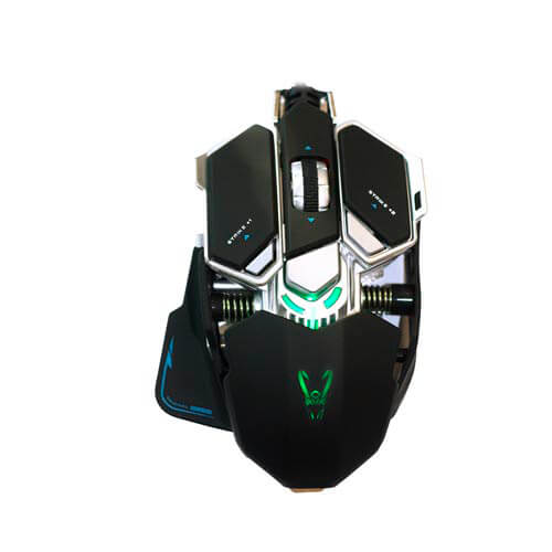 Raton Woxter Stinger Gx250m Optico 800-2000dpi Usb Negro | Quonty.com | GM26-015