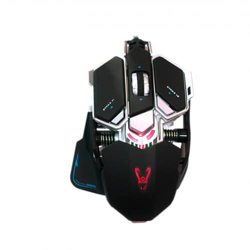 Raton Woxter Stinger Gx250m Optico 800-2000dpi Usb Negro | Quonty.com | GM26-015