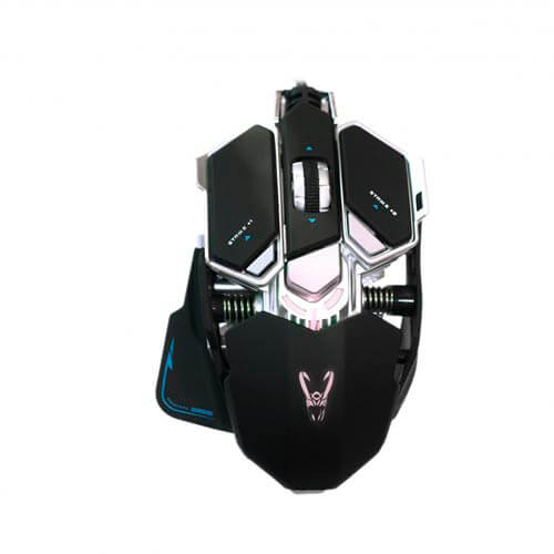 Raton Woxter Stinger Gx250m Optico 800-2000dpi Usb Negro | Quonty.com | GM26-015