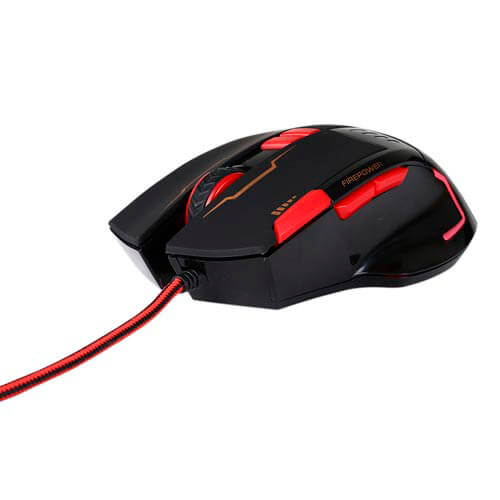 Raton Woxter Stinger Fx90m Gaming Optico 800-3200dpi Usb | Quonty.com | GM26-023