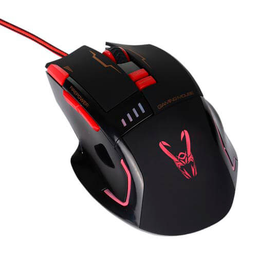 Raton Woxter Stinger Fx90m Gaming Optico 800-3200dpi Usb | Quonty.com | GM26-023