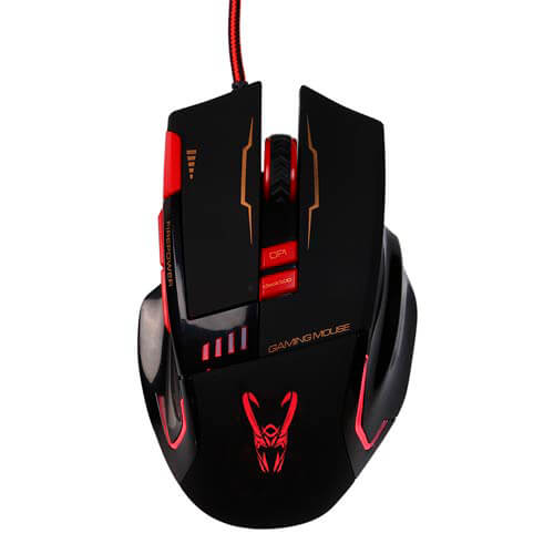 Raton Woxter Stinger Fx90m Gaming Optico 800-3200dpi Usb | Quonty.com | GM26-023
