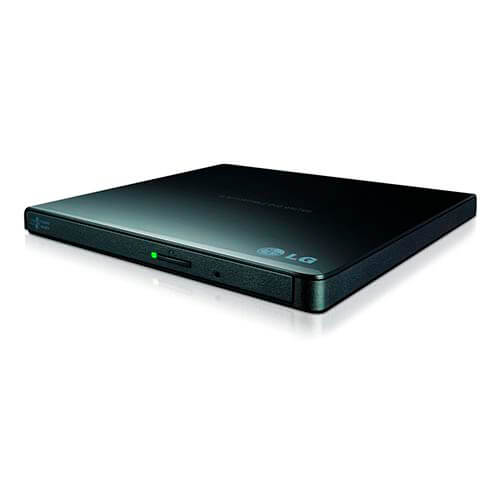 Regrabadora Dvd Externa Lg Usb2.0 Ultra-Slim Negra | Quonty.com | GP57EB40.AUAE10