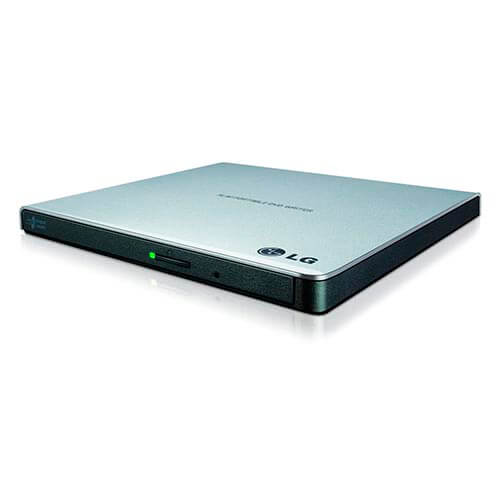 Regrabadora Dvd Externa Lg Usb2.0 Ultra-Slim Plata | Quonty.com | GP57ES40.AUAE1