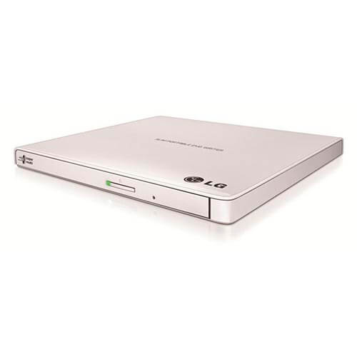 Regrabadora Dvd Externa Lg Usb2.0 Ultra-Slim Blanca | Quonty.com | GP57EW40.AUAE10