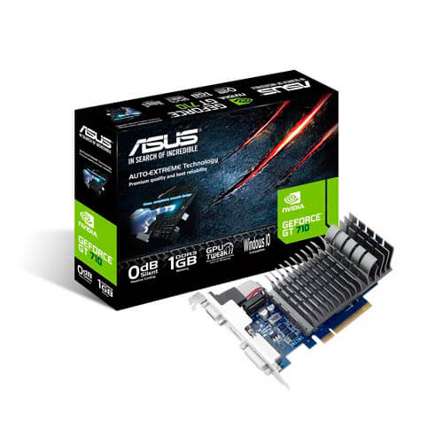 Asus Gt710-1-Sl-Brk 1gb Gddr3 Pcie2.0 | Quonty.com | 90YV0944-M0NA00