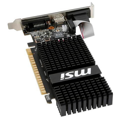 Msi N720-2gd3hlp 2gb Gddr3 Pcie2.0 Lp | Quonty.com | N720-2GD3HLP