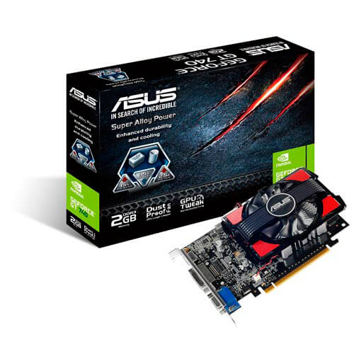 Asus Gt740-2gd3 2gb Ddr3 Pcie3.0 | Quonty.com | 90YV06I0-M0NA00