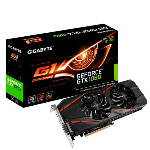 Gigabyte Gv-N1060g1 Gaming-3gd 3gb Gddr5 Hdmi | Quonty.com | GV-N1060G1 GAMING-3GD