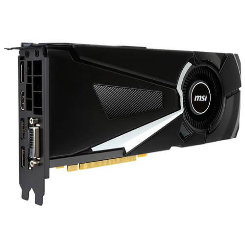 Msi Gtx1080 Aero 8g Oc 8gb Gddr5x Pcie3.0 | Quonty.com | 912-V336-015