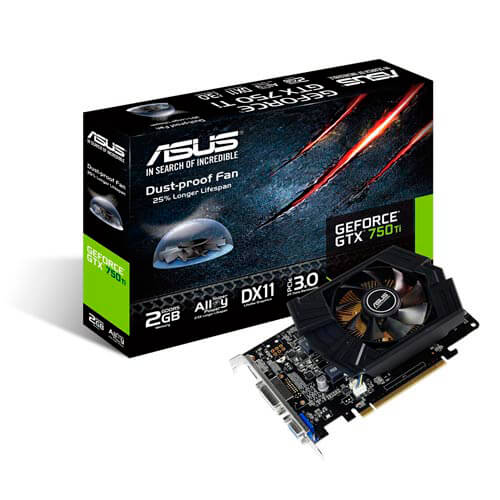 Asus Gtx750ti-Ph-2gd5 2gb Gddr5 Pcie3.0 | Quonty.com | 90YV05J3-M0NA00
