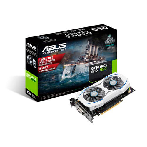 Asus Gtx950-2g 2gb Gddr5 Pcie3.0 | Quonty.com | 90YV08V7-M0NA00