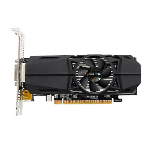 Tarjeta Grafica Gigabyte Gv-N1050oc-2gl 2gb Lp Gddr5 Pcie3.0 | Quonty.com | GV-N1050OC-2GL