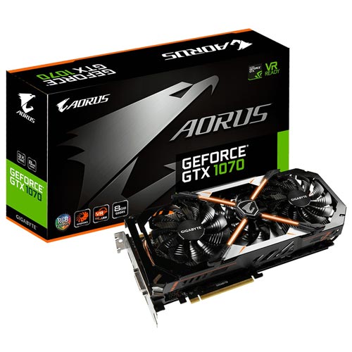 Gigabyte Gv-N1070aorus-8gd 8gb Gddr5x | Quonty.com | GV-N1070AORUS-8GD
