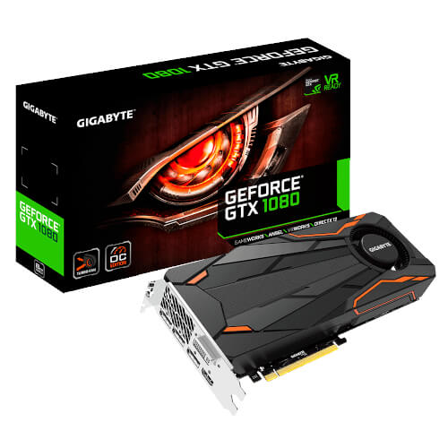 Tarjeta Gráfica Gigabyte Gtx 1080 Turbo Oc 8gb Gddr5x | Quonty.com | GV-N1080TTOC-8GD