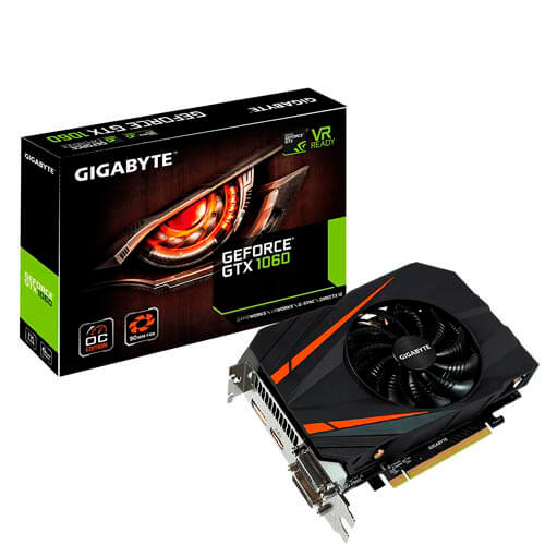 Gigabyte Gv-N1060ixoc-6gd 6gb Gddr5 Hdmi Pcie3.0 | Quonty.com | GV-N1060IXOC-6GD