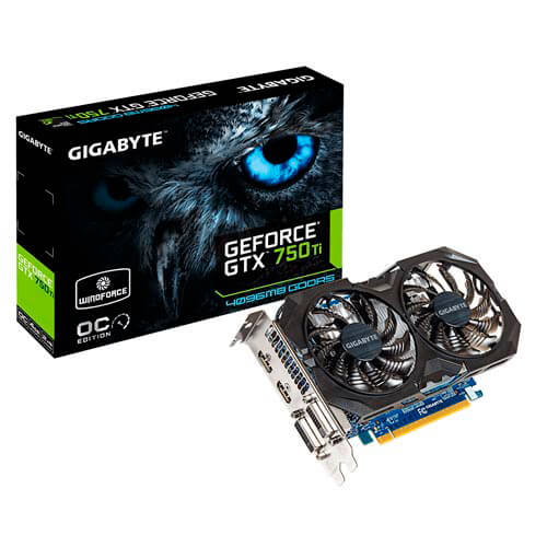 Gigabyte Gv-N75twf2oc-4gi 4gb Gddr5 Hdmi Pcie3.0 | Quonty.com | GV-N75TWF2OC-4GI