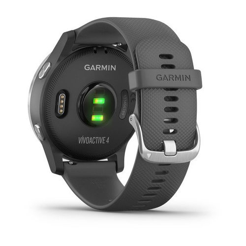 Reloj Deportivo Con Gps Garmin Vivoactive 4 Gris Plateado | Quonty.com | 010-02174-02