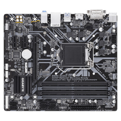 Placa Base Gigabyte Z370m-Ds3h - Socket Lga 1151 Para Proces | Quonty.com | Z370M-DS3H