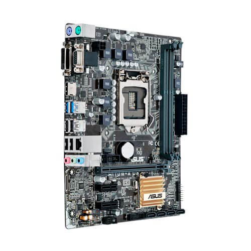 Placa Asus H110m2 D3 Intel1151 4ddr3 Hdmi Pcx3.0 Sata3 | Quonty.com | 90MB0MP0-M0EAY0