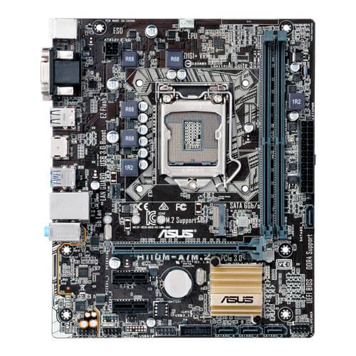 Placa Asus H110m-A/M.2 Intel1151 2ddr4 Hdmi Pcx3.0 4sata3 | Quonty.com | 90MB0R60-M0EAY0