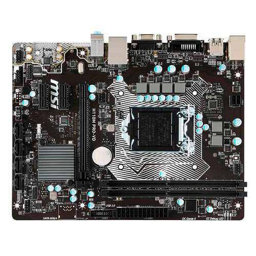 Placa Msi H110m Pro-Vd Intel1151 2ddr4 Dvi/Vga Pcx3.0 Sata3 | Quonty.com | 911-7996-007