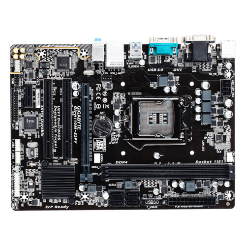 Placa Gigabyte H110m-S2pv Intel1151 Ddr4 Usb3,0 Dvi | Quonty.com | GA-H110M-S2PV