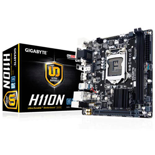 Placa Gigabyte H110n Intel1151 Mitx | Quonty.com | GA-H110N