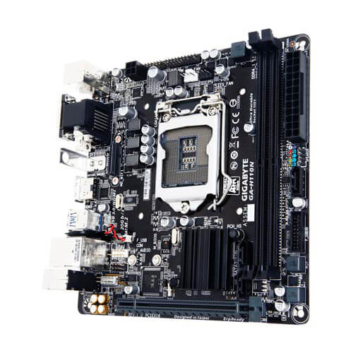 Placa Gigabyte H110n Intel1151 Mitx | Quonty.com | GA-H110N