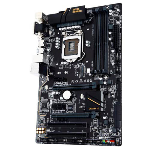 Placa Gigabyte H170-Hd3 Intel1151 4ddr4 Hdmi Pcx3.0 6sata3 | Quonty.com | GA-H170-HD3