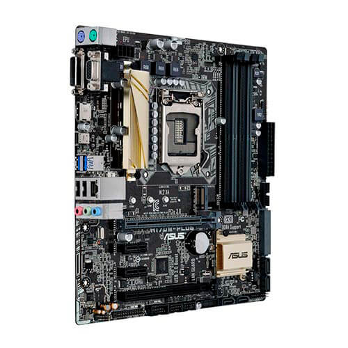 Placa Asus H170m-Plus Intel1151 4ddr4 Hdmi Pcx3.0 Sata3 | Quonty.com | 90MB0MT0-M0EAY0