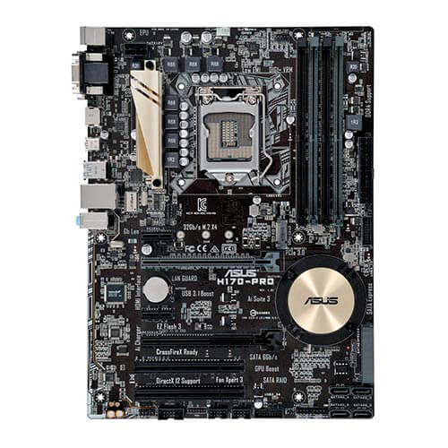 Placa Asus H170-Pro Intel1151 4ddr4 Hdmi Pcx3.0 Sata3 Usb3.0 | Quonty.com | 90MB0NC0-M0EAY0