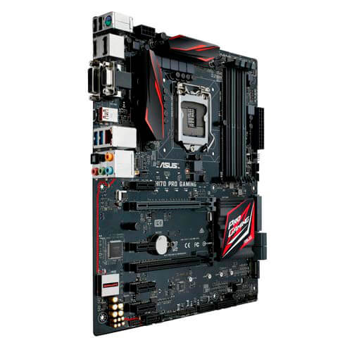 Placa Asus H170 Pro Gaming Intel1151 4ddr4 Hdmi Pcie3.0 | Quonty.com | 90MB0MS0-M0EAY0