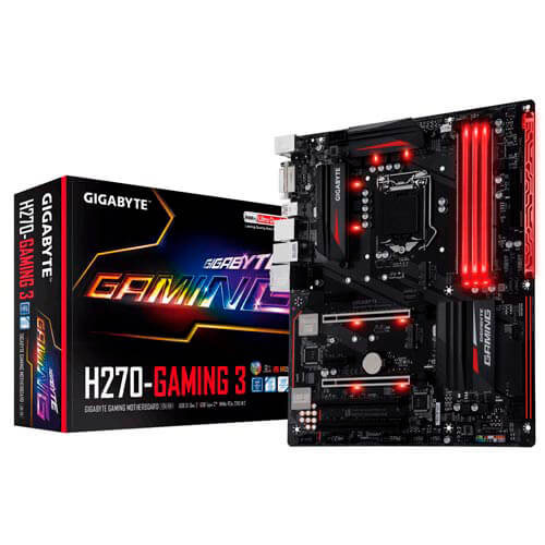 Placa Gigabyte H270-Gaming 3 Intel1151 Ddr4 Hdmi Pcie3.0 | Quonty.com | GA-H270-GAMING 3