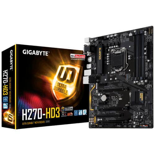Placa Gigabyte H270-Hd3 Intel1151 Ddr4 Hdmi Pcx3.0 | Quonty.com | GA-H270-HD3